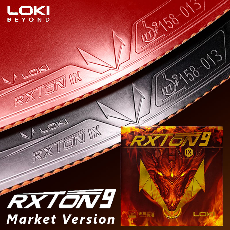 Table Tennis Grip - LOKI RXTON 9 Table Tennis Rubber