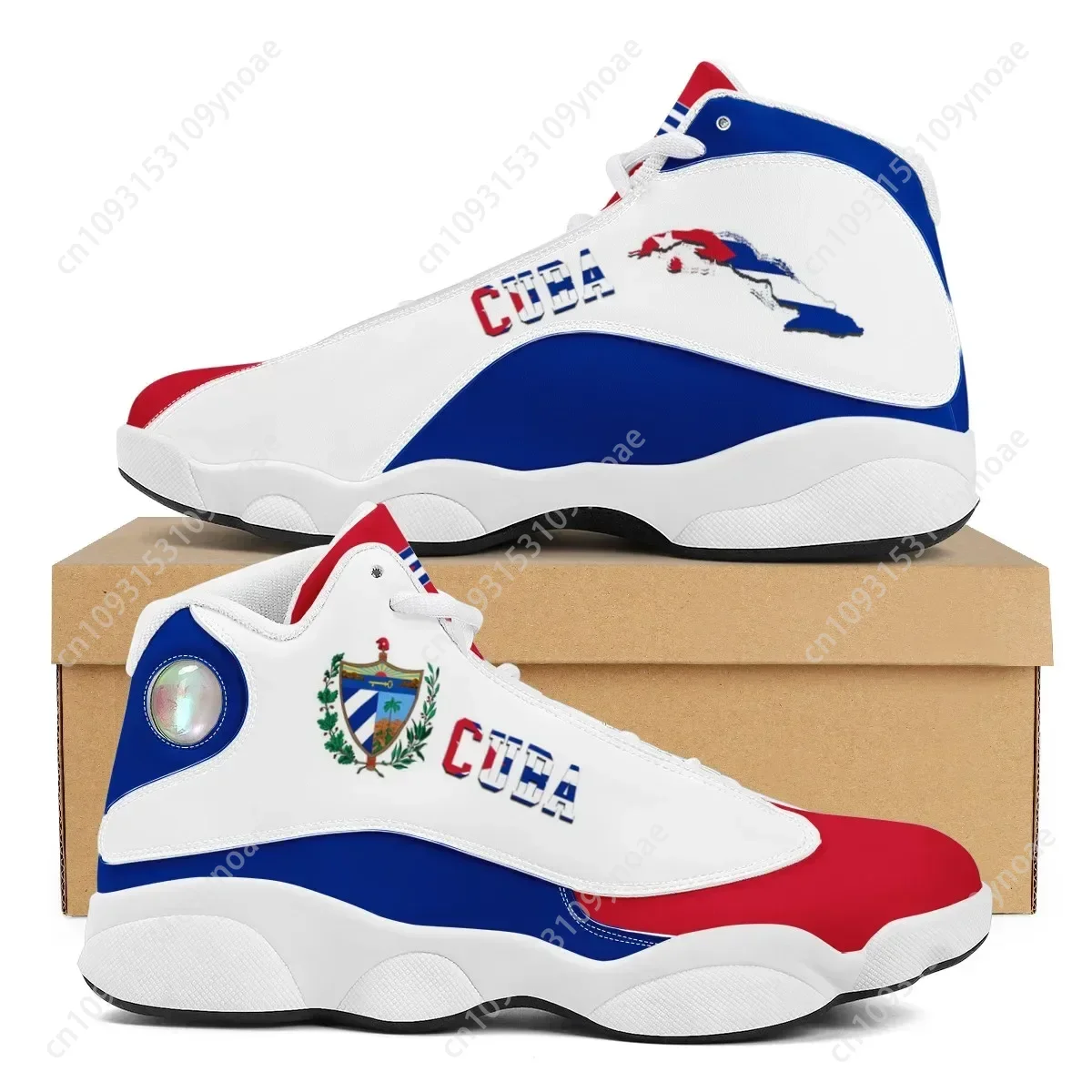 Table Tennis Daily - CUBA Flag Print Cool Men Basketball