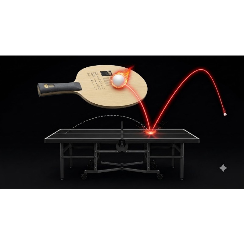 1pcs SANWEI T5000 Table Tennis - огляд і ціна Table Tennis Player