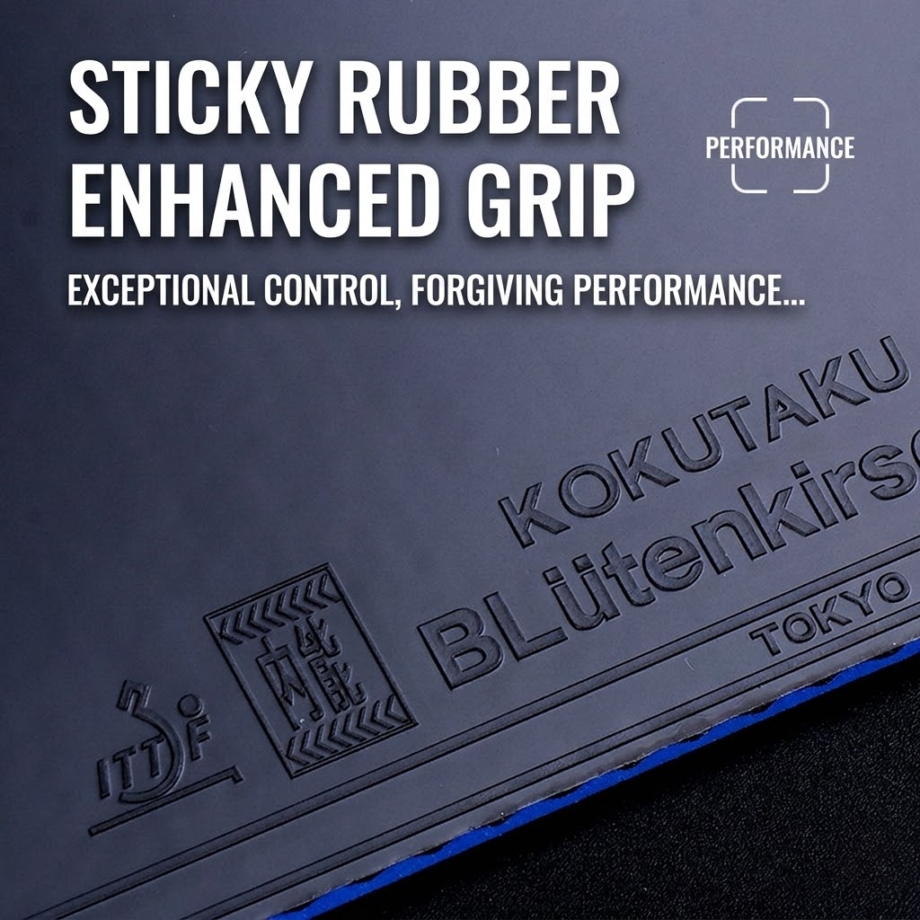 Kokutaku Table Tennis Racket R - огляд і ціна Table Tennis Grip