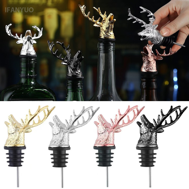 Zinc Alloy Deer Head Wine Pour - огляд і ціна Head Racket Boom