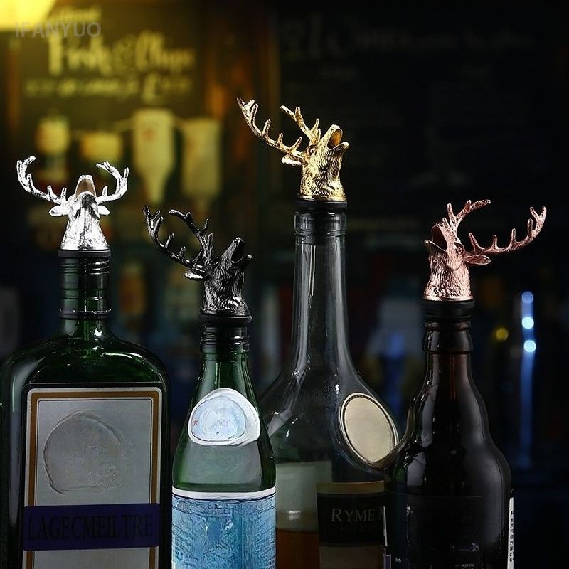 Zinc Alloy Deer Head Wine Pour - огляд і ціна Head Racket Boom