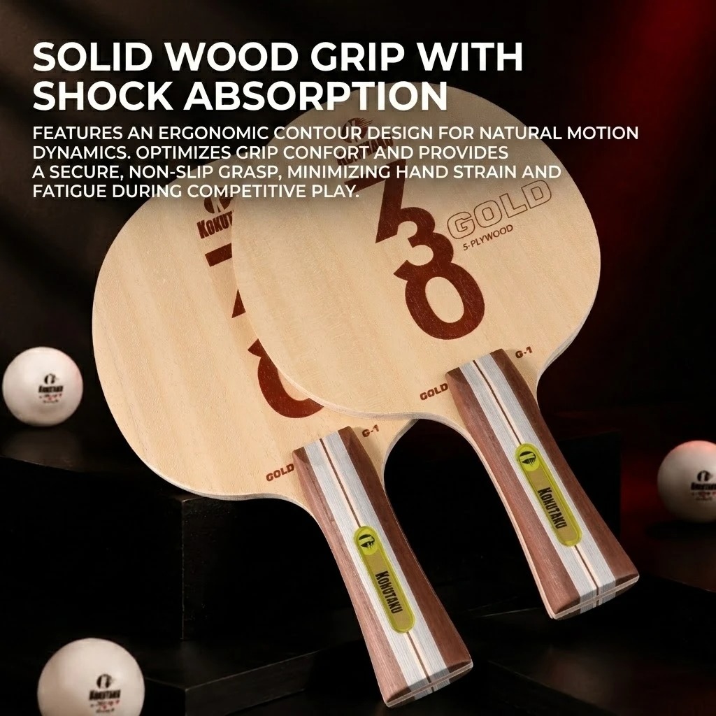 Kokutaku Table Tennis Blade FL - огляд і ціна Table Tennis Paddle Set