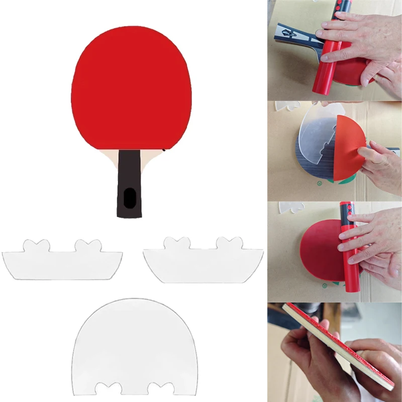 Acrylic Plastic Patchwork Plat - огляд і ціна Table Tennis Paddle Set