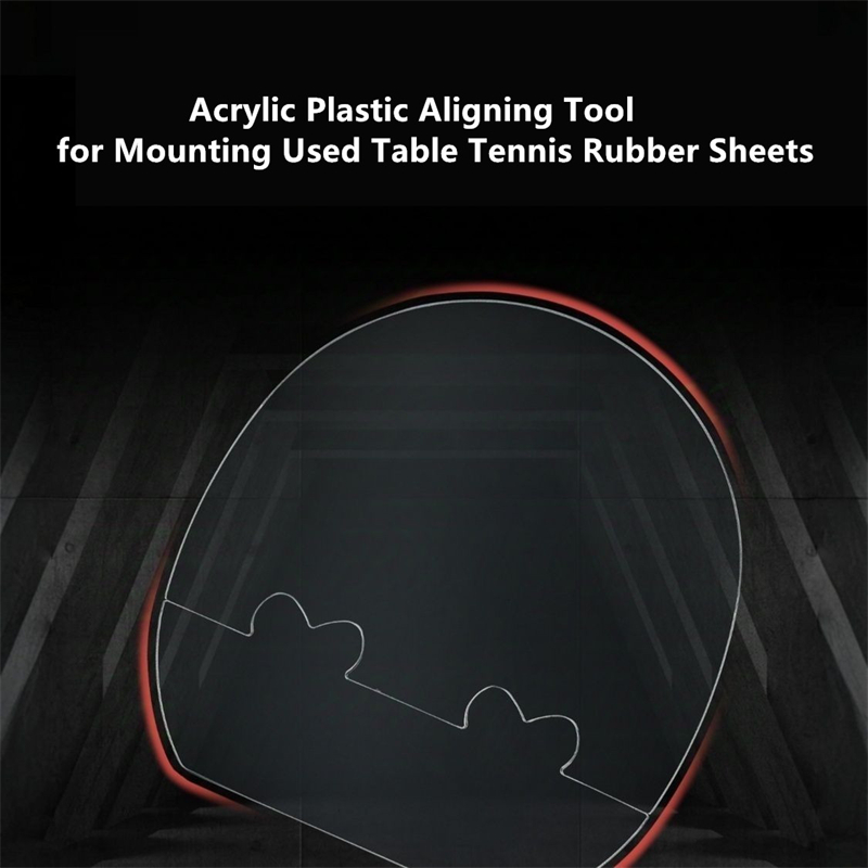 Acrylic Plastic Patchwork Plat - огляд і ціна Table Tennis Paddle Set