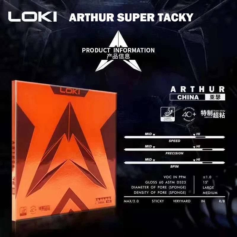 Original LOKI ARTHUR Europe/As - огляд і ціна Table Tennis Grip